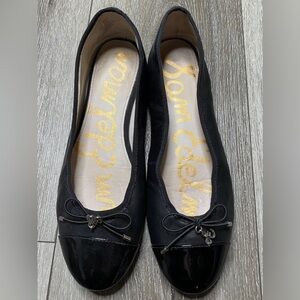 Sam Edelman Womens Black Slip On Flats Size 6.5